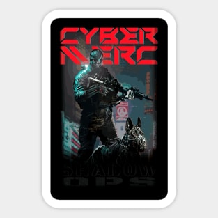 Cyber Merc - Shadow Ops Sticker
